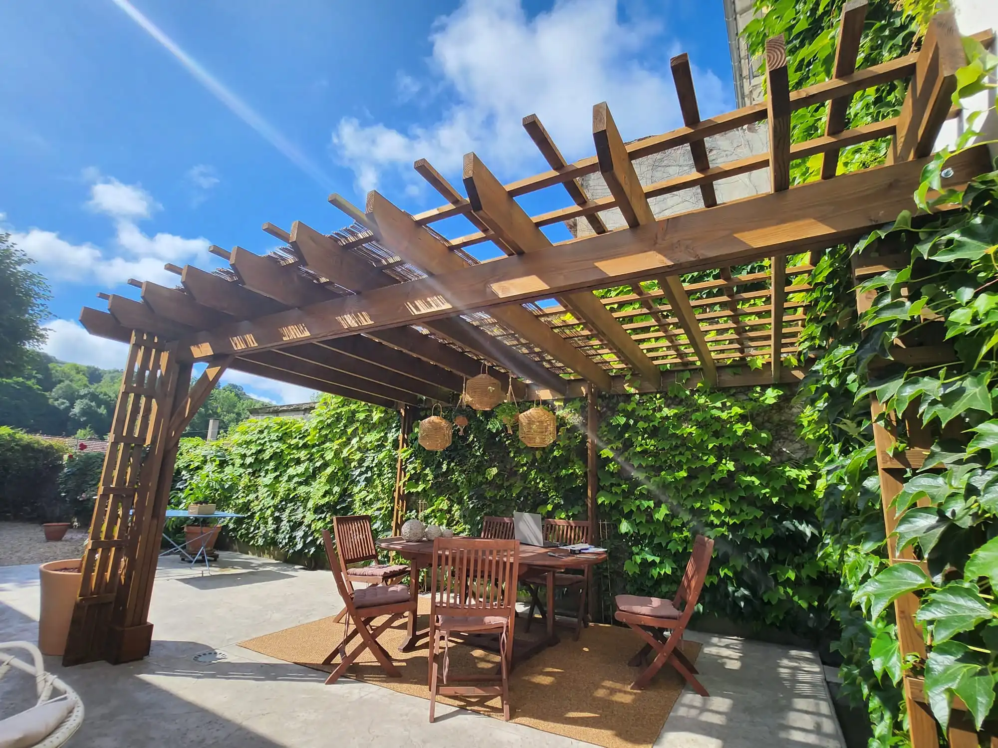 Pergolas sur mesure en charente-Maritime