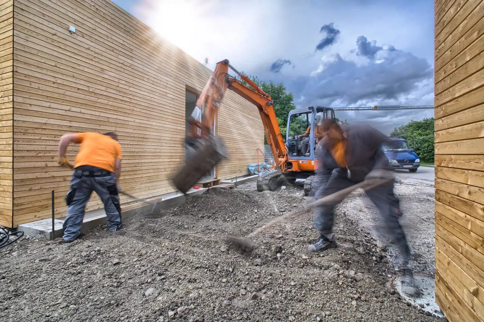 Travaux de terrassement à Cognac
